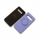 Wholesale Galaxy S10 Pop Up Grip Stand Hybrid Case (Purple)